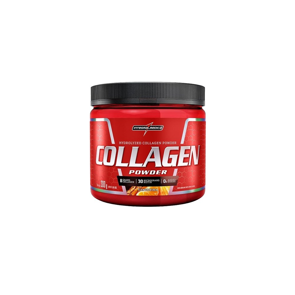 Collagen Powder Tangerina 300 Integralmédica Produtos Naturais e